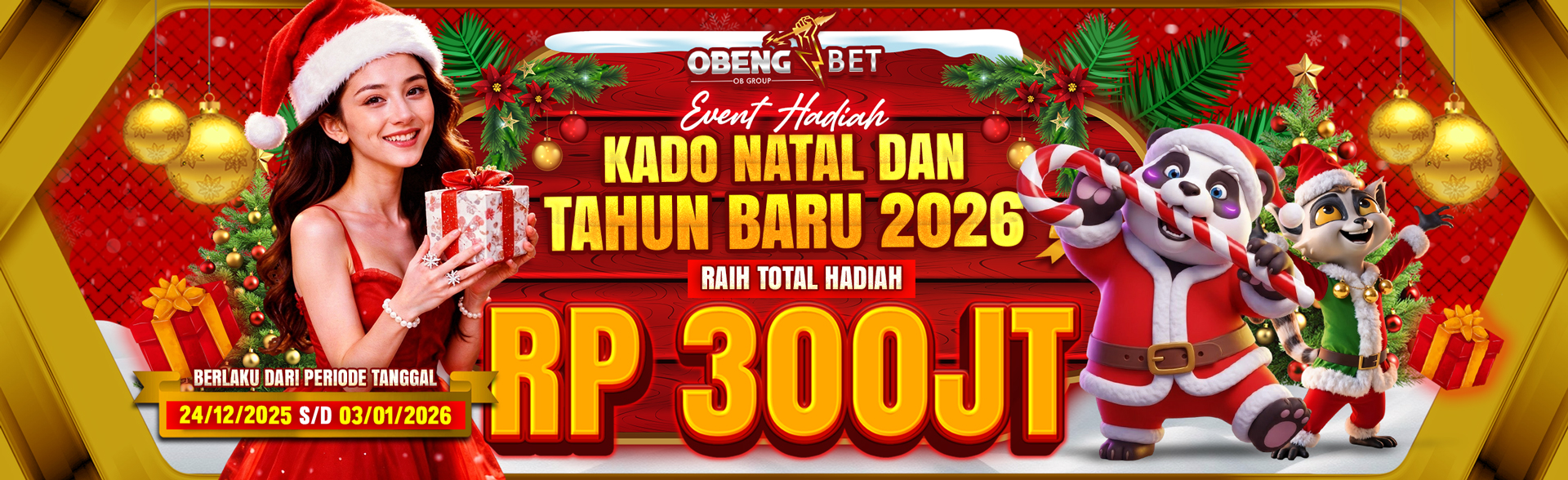 event natal dan tahun baru