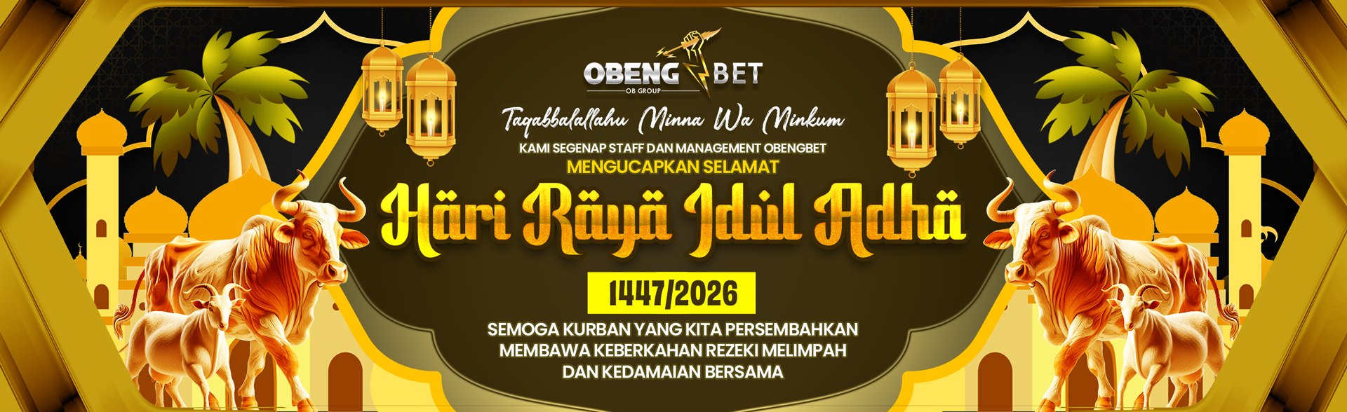 BANNER Raya Idul Adha