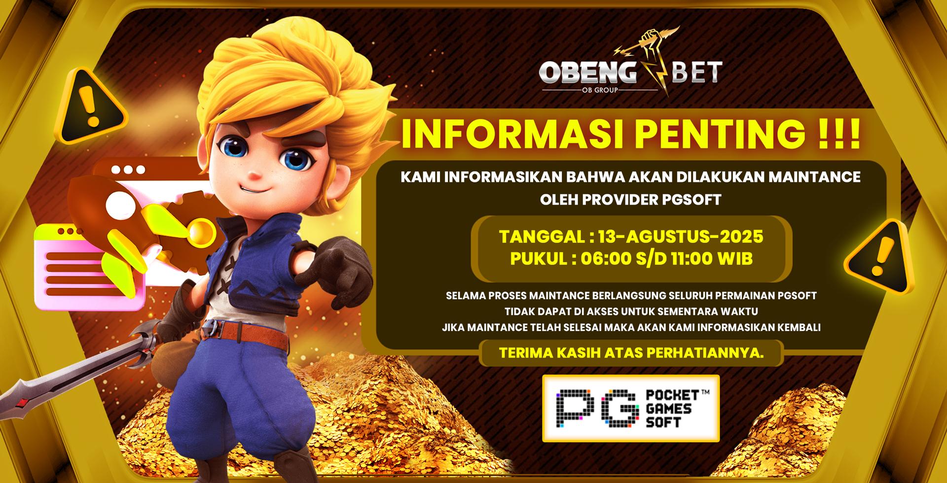 maintenance pgsoft