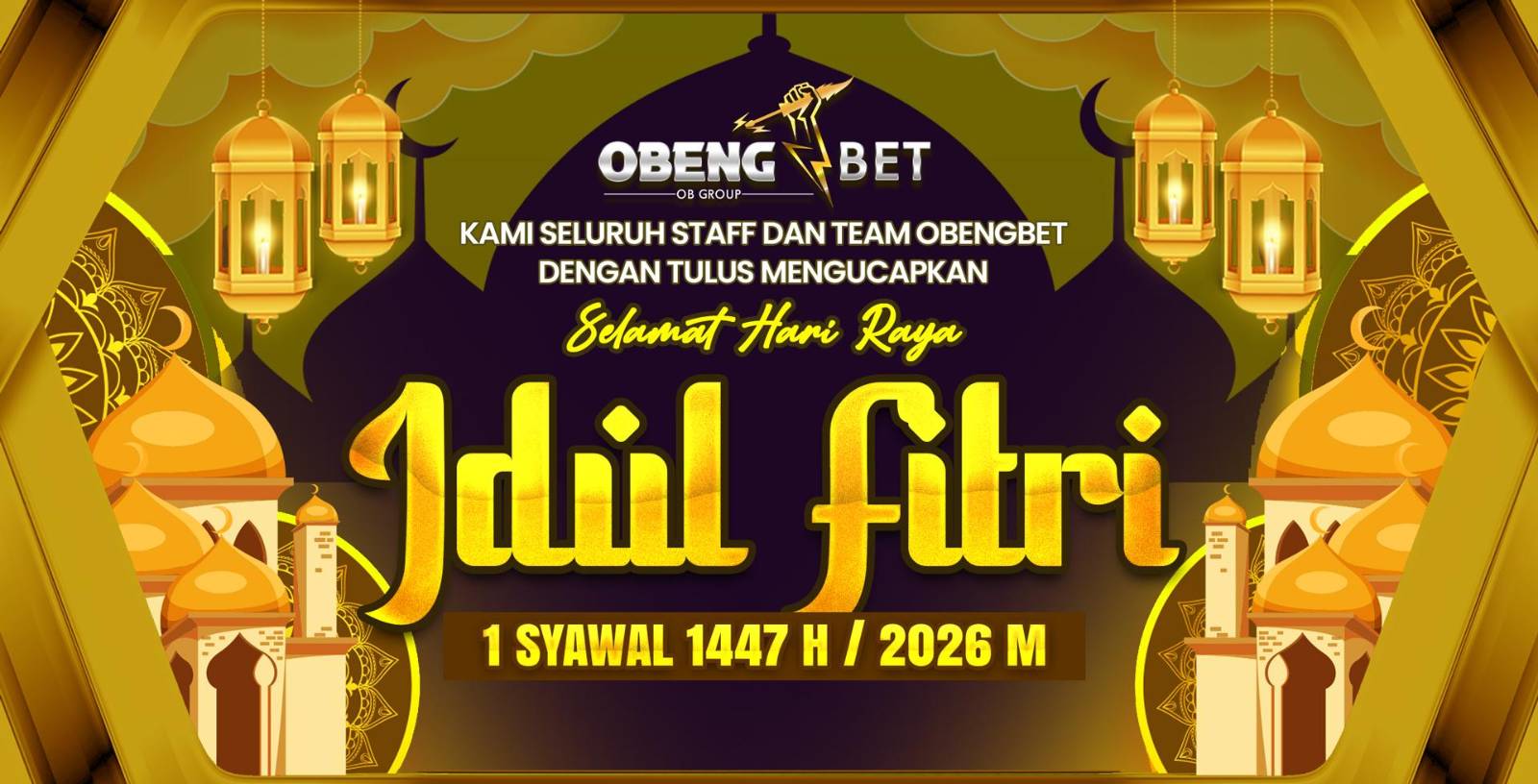 UCAPAN LEBARAN IDUL FITRI